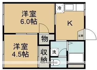コーポ青葉【2階】の間取り