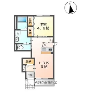 ステラ クオーレ【1階】の間取り