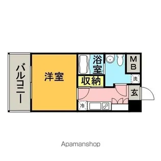 グランドサヴォイ【9階】の間取り