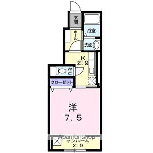 グラシオッソ【1階】の間取り