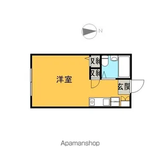 ハーベストハイム【2階】の間取り