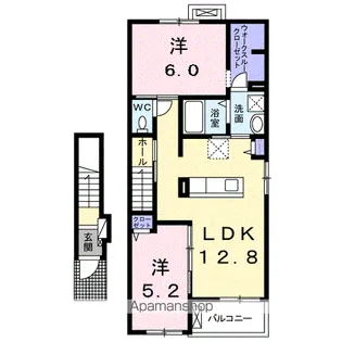 マーベラス ネオ【2階】の間取り