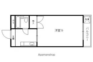 エスティ21【506号室】の間取り