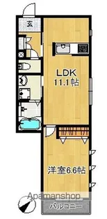 アリエッタ【1階】の間取り