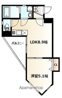 ププレ西船橋【307号室号室】の間取り