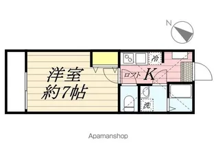 リーヴェルポート横浜西口CARNA【3階】の間取り