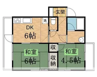 Yハイツ【202号室】の間取り