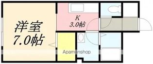 AMU.K2【1階】の間取り