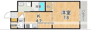BELLD MEURE(ベルドミール)【1階】の間取り