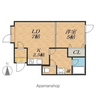 PEACE①【1階】の間取り