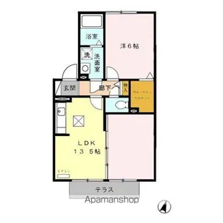 淑風苑【1階】の間取り