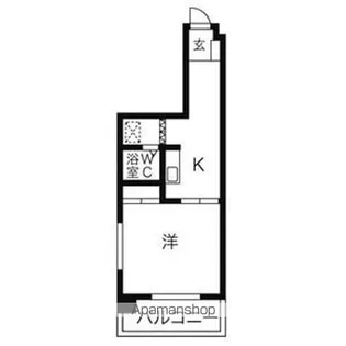 サンダンケ【401号室】の間取り