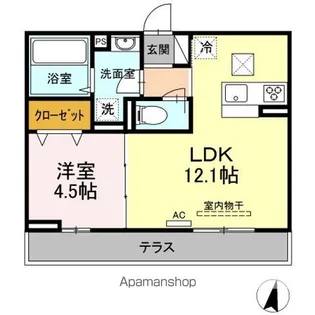 夢りんどうⅥ【1階】の間取り