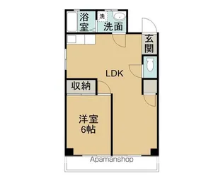 寺尾ビル【3階】の間取り