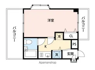 ワコーレエレガンス自由が丘【406号室号室】の間取り