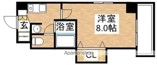 M’プラザ新大阪駅前【11階】の間取り