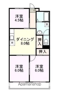 ガーデンハイツ【306号室】の間取り
