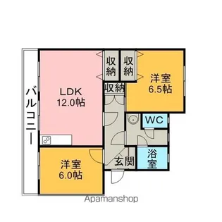 マンション池田【303号室】の間取り
