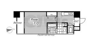 レジディア久屋大通【7階】の間取り