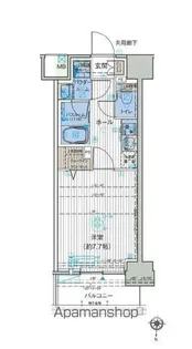 オーキッドレジデンス森下【2階】の間取り