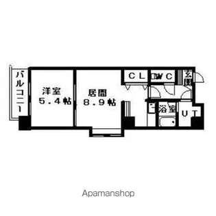 ウイング円山北町【7階】の間取り
