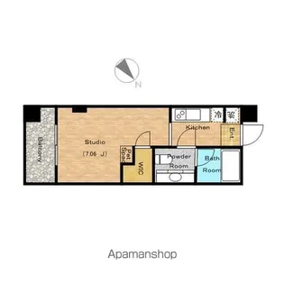 レジディア池袋ウエスト【7階】の間取り