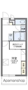 レオパレスオアシス【303号室】の間取り
