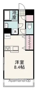 ベルクブーホ【103号室】の間取り