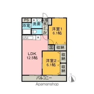 ブレインマンションK【302号室】の間取り