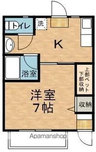 コーポポテンシャル【103号室】の間取り