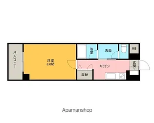 RIDGE大曾根(旧ルクレ大曾根)【11階】の間取り
