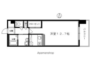 サンロイヤル三条【503号室】の間取り