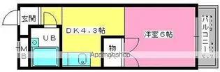 渡辺ハイツ【3階】の間取り