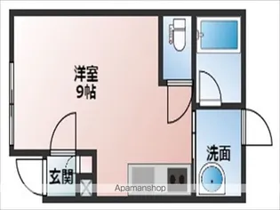 ノルテ【511号室】の間取り