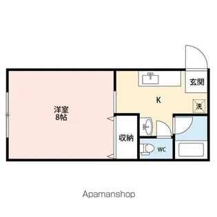 日建レジデンス新島町【1階】の間取り