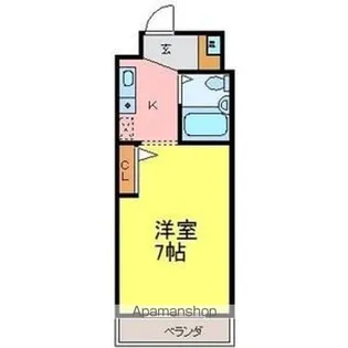 プリシード【211号室】の間取り