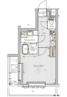 ミライズ東京墨田レジデンス【2階】の間取り