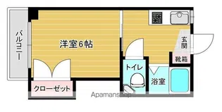 スリム室見【2階】の間取り