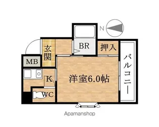 ドゥエル倉本【3階】の間取り