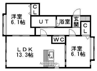PereMereK【1階】の間取り
