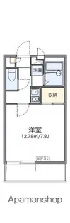 レオパレス橘【3階】の間取り