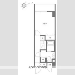 リュクス千歳船橋【5階】の間取り
