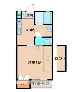 メゾンMⅡ【2階】の間取り
