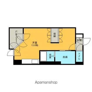 UURコート札幌南三条プレミアタワー【17階】の間取り