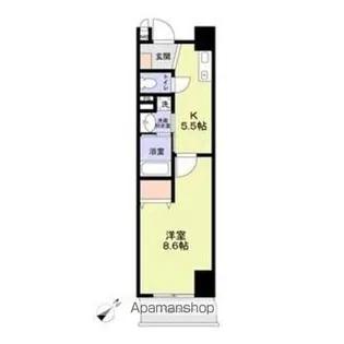 サニークレスト南蒲田【5階】の間取り