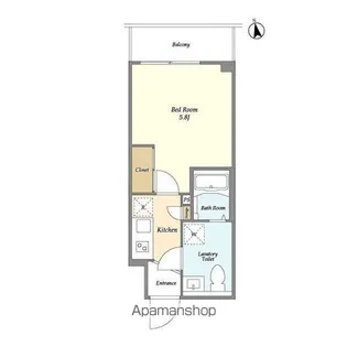 コンフォリア・リヴ川崎南幸町【6階】の間取り