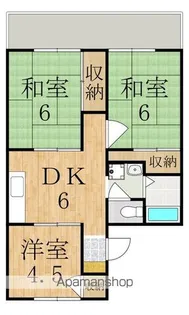 LA LUMIERE田原台【2階】の間取り