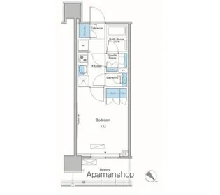 ルフォンプログレ滝野川【12階】の間取り