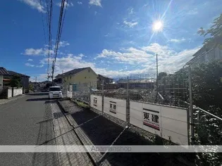 (仮称)開成町吉田島アパート工事の外観