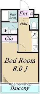 ザ・パーククロス大山【1階】の間取り